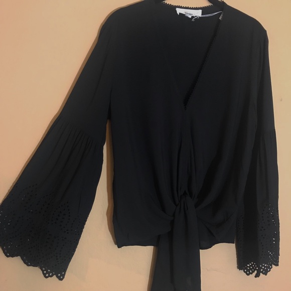 Love Stitch Tops - Boho Chic Tie Top